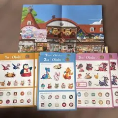 ポケモン✖️オイシックス　シール2セット