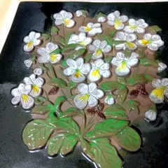 Jie Gantofta 陶板 蝶 ブルー 北欧ヴィンテージ 壁掛け - メルカリ