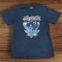 AEROSMITH 別注　バンド　バンTシャツ　半袖Tシャツ　ブラック