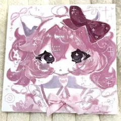 手描きイラスト　オリジナルイラスト　アナログイラスト　水彩画　原画 一点物