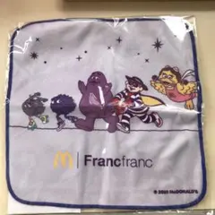 Francfrancマクドナルドハンカチタオル　ケンタッキー銀だこクーポン付
