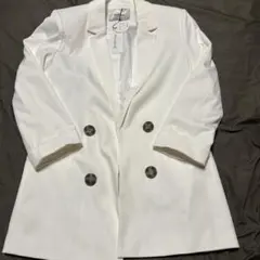 Stradivarius ホワイト テーラードジャケット M
