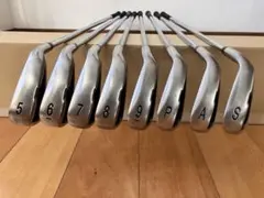 ONOFF アカアイアン5本セット ＋UT6 中古男女兼用右利き用