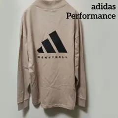 adidas 長袖 Tシャツ ロンT バスケ オーバーサイズド 新品 ハイネック