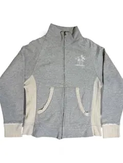 DIESEL ディーゼルトラックジャケット ジップパーカー グレー S