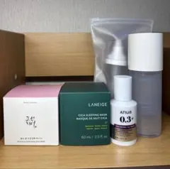 韓国スキンケアまとめ売り