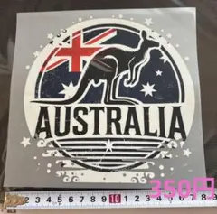 307 アイロン転写シート カンガルー オーストラリア