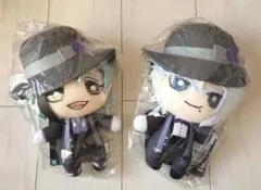 ディズニー　ツイステ　 アズール　フロイド　ともぬい　棺ポーチ付き