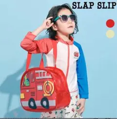 SLAP SLIP 消防車柄 ビニールバッグ プールバッグのサムネイル