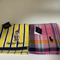 W*p様 Polo Ralph Lauren タオルハンカチ 2枚セット