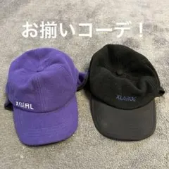 xGIRL & XLARGE キャップセット兄妹でお揃いコーデに！