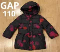 GAP 花柄中綿コート 110サイズ