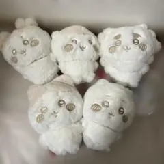 ちいかわ ぬいぱれっと ミルクいろマスコット 5種セット