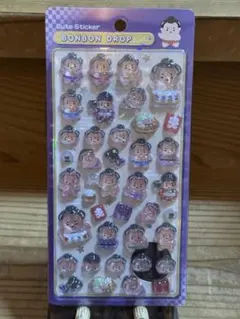 ボンボンドロップシール　和柄　おすもうさん　正規品