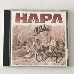 本人直筆サイン入り HAPAのファーストアルバム「HAPA」1992年