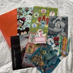 キャラクタークリアファイルセット　ディズニー