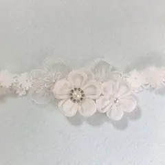 101髪飾り　ベビー　ヘアバンド　初節句　お食い初め100日祝いひな祭りベビー袴