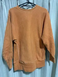 h*e様 90s Champion リバースウィーブ 目なし 刺繍タグ オレンジ