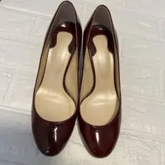 グリーンレーベルリラクシング エナメルパンプス ボルドー23.5㎝のサムネイル