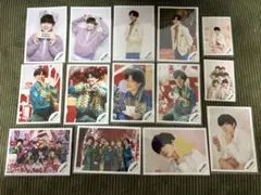 なにわ男子　集合・長尾謙杜　公式写真　14枚セット