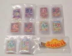 アイカツ グッズコレクション3 カードミニチュアチャーム、ラバークリップ セット