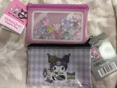 匿名 新品 マイメロディ クロミ 50th ミニフラットポーチ 小銭入れ