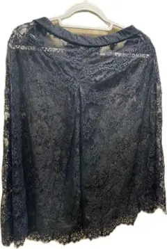 CECIL McBEE レースオーバースカート ブラック Mのサムネイル