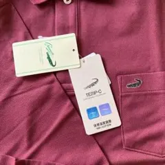 Crocodile ポロシャツ 長袖 ボルドー LLサイズ 新品のサムネイル