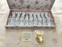 オランダ製 ホイカス シルバー 薔薇モチーフ デザートフォーク 6本