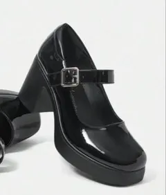 SHEIN MOD パンプス 黒のサムネイル