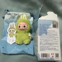 【V】ラブブ PIN FOR LOVE ぬいぐるみペンダント イニシャル