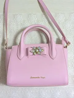 Samantha Thavasa ピンクミニバッグ