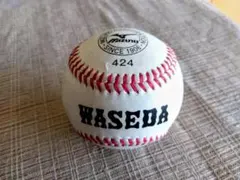 Mizuno 硬式野球ボール 424 Waseda　早稲田