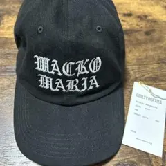 WACKO MARIA 6 PANEL CAP BLACK キャップ 25SSのサムネイル