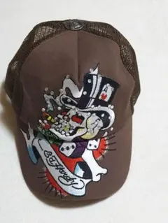 【レア】 Ed Hardy エドハーディー メッシュキャップ　ラインストーンのサムネイル