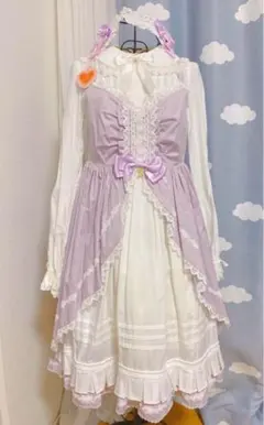 「新品未使用」ANP タックフリルベビードール　babydoll jsk