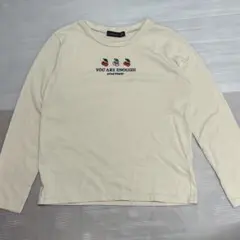 8.ラブトキ　クリーム色 長袖カットソー