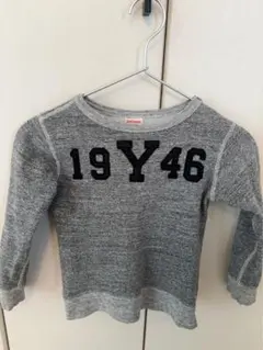 DENIM DUNGAREE グレー トレーナー S-MEDIUM