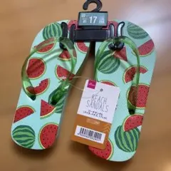 17cm 新品　ビーチサンダルのサムネイル