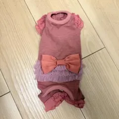 GodPiva テラヘルツリボン ロンパース Pink XS