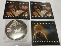 鬼滅の刃　ダイニング　我妻善逸　缶バッジ　クリアカード