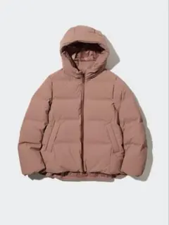 【XL】ユニクロ UNIQLO シームレスダウンパーカ オレンジ