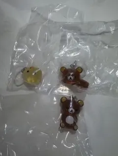 リラックマ クリアマスコットチャーム めじるしアクセサリー