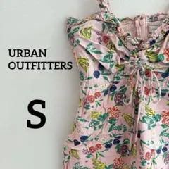 URBAN OUTFITTERS 花柄キャミソール S 派手 フルーツ 総柄のサムネイル