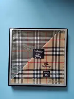 Burberrys チェック柄ハンカチ　2枚セット