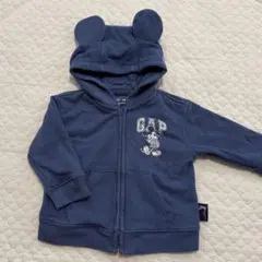 GAP ミッキーマウス フード付きパーカー 6〜12ヶ月