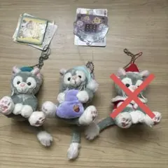 ディズニー ジェラトーニ ぬいぐるみストラップ 2体セット