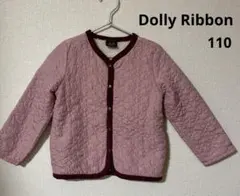 Dolly Ribbon さくらんぼ キルティング ジャケット アウター 110