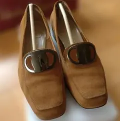 Salvatore Ferragamo スエード ローファー ブラウンのサムネイル