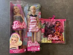 【新品未使用】バービー65 2体+ドレスセット